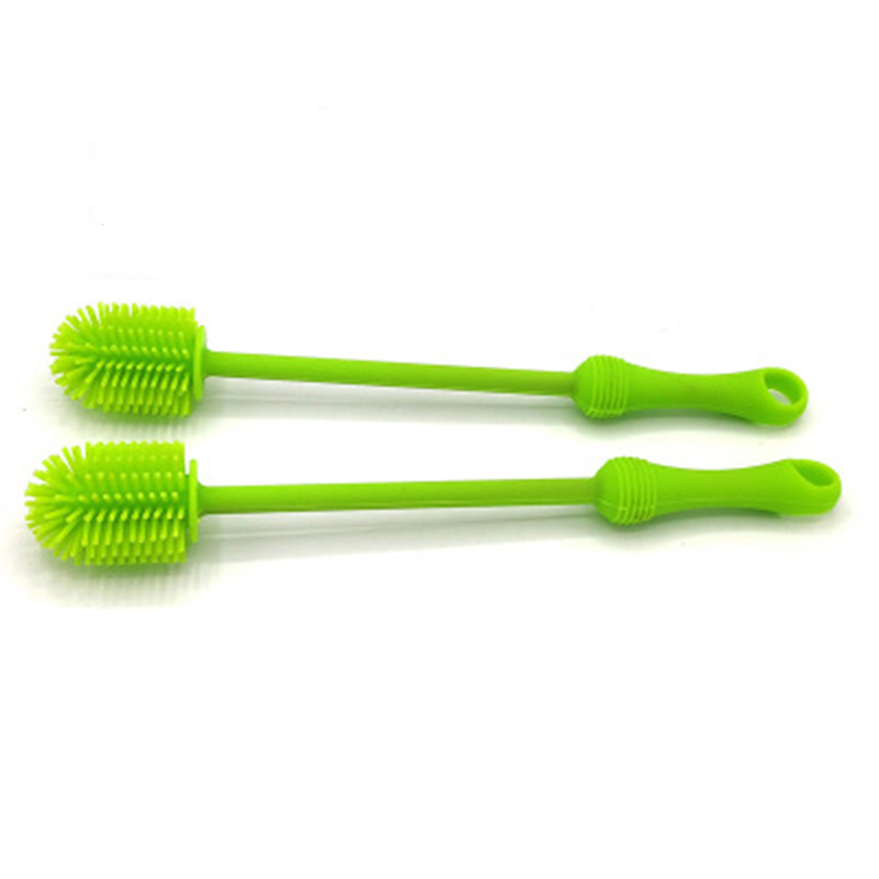 Biberons lavage biberon brosse -nés frottant Silicone nettoyage longue poignée multifonction nettoyant outil