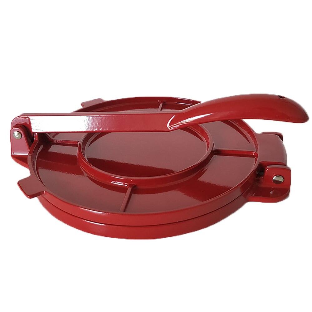 Aluminum Tortilla Press Maker Foldable Durable Red Tortilla Presser 8 Inches Pressed Dough Device Aluminum Tortilla Maker