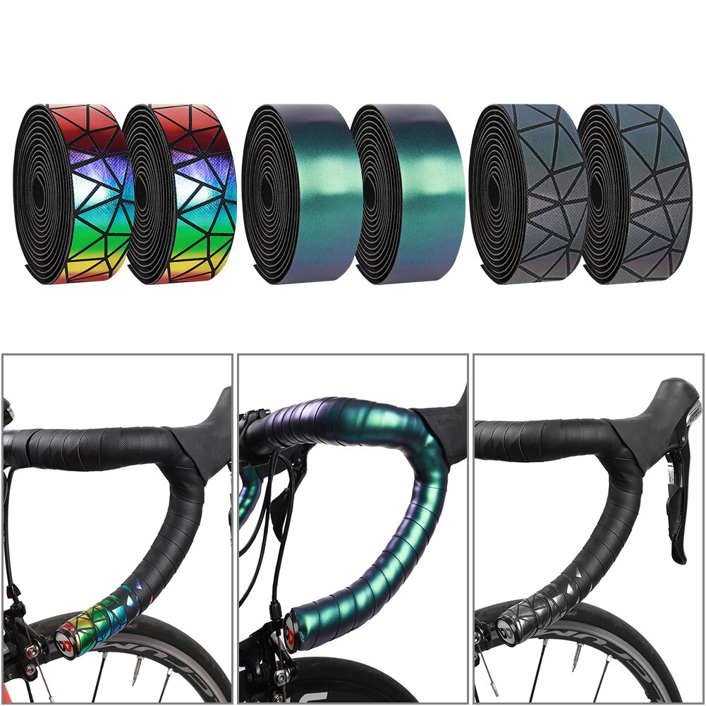 Fiets Anti-Slip Bar Grip Wrap Riem Met Pluggen Dra... – Grandado