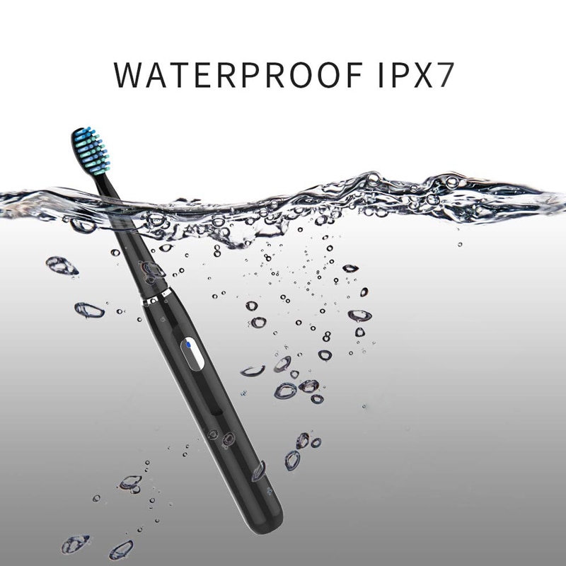 Seago elektryczna soniczna szczoteczka robić zębów SG-551 z wymianą głowice szczotek 4 tryby czyszczenia jedna kluczowa operacja dźwiękowy wibracja wodoodporny Szczotka