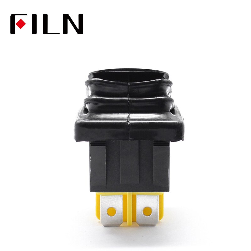 on off 30A/250V heavy duty 4 pin DPST IP67 Sealed Waterproof t85 Auto Boat Marine Rocker Switch Black no LED