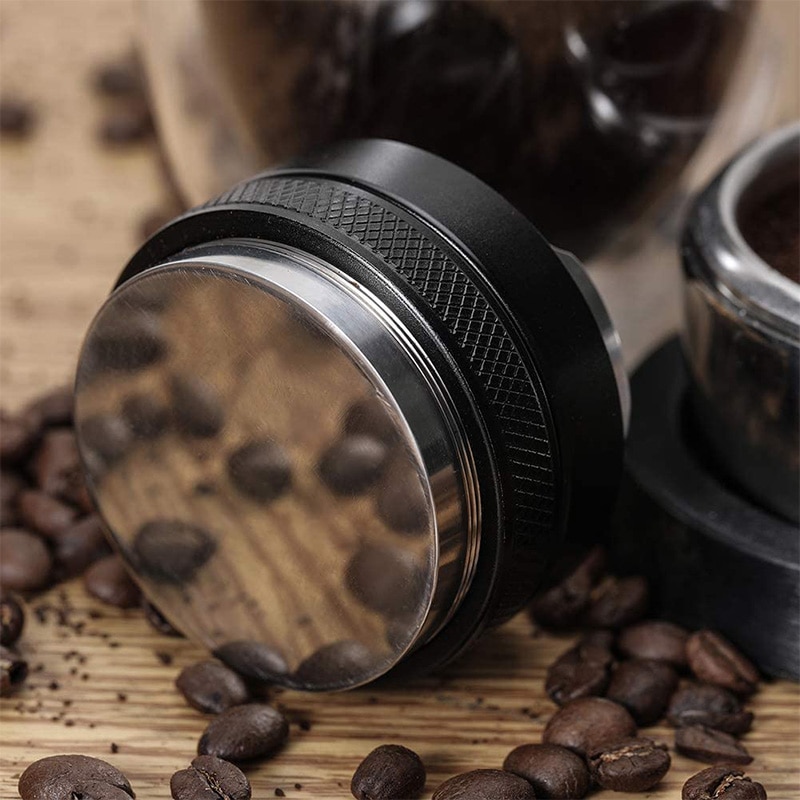 5M Dubbele Kop Koffie Tuner Voor 54Mm Filterhouder Met Verstelbare Diepte Professionele Handmatige Espresso Pounder
