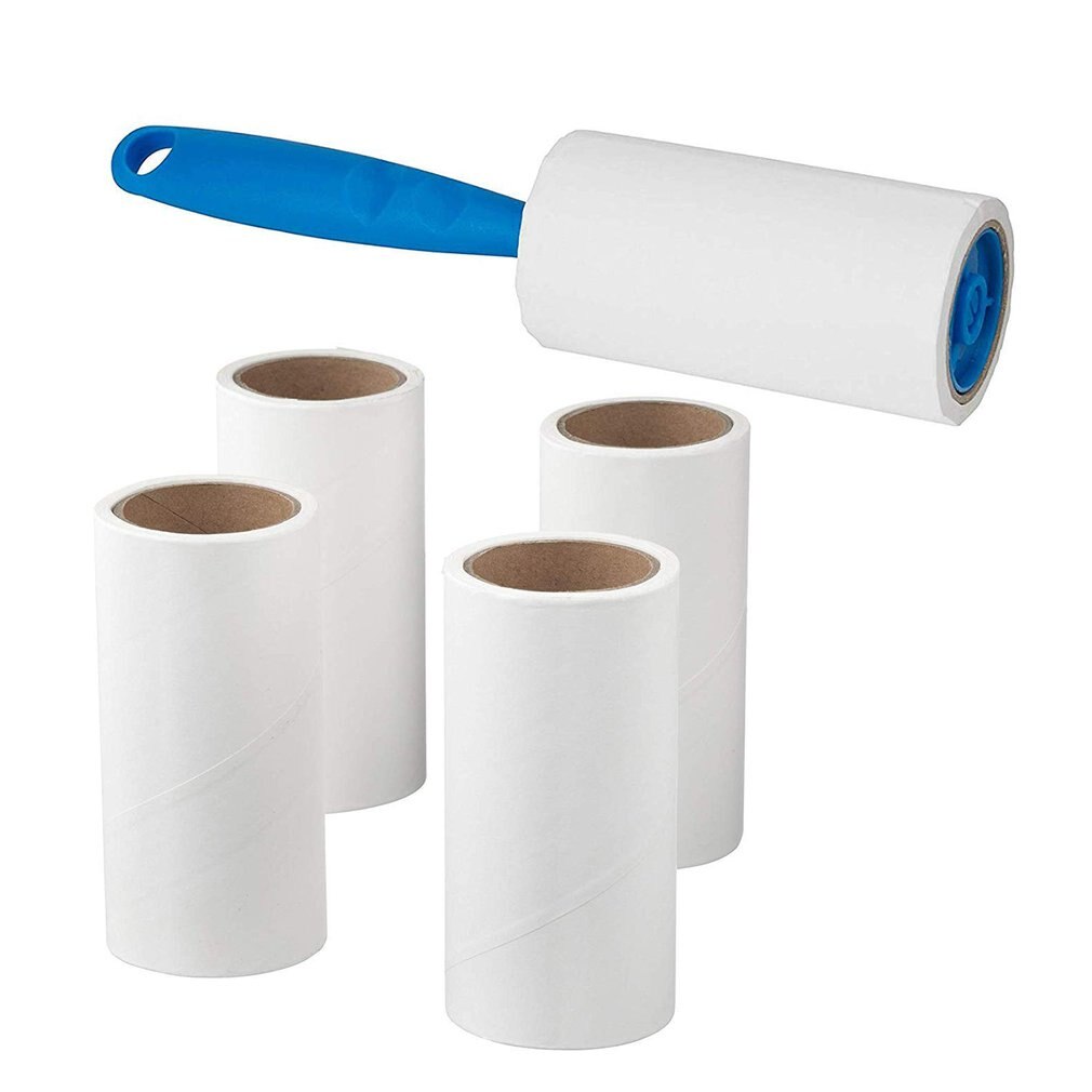 Papier Roll Kleding Haar Remover Kleverige Haren Roller Kleverige Papier Kleding Afstoffen Kleverige Haren Roller Borstel