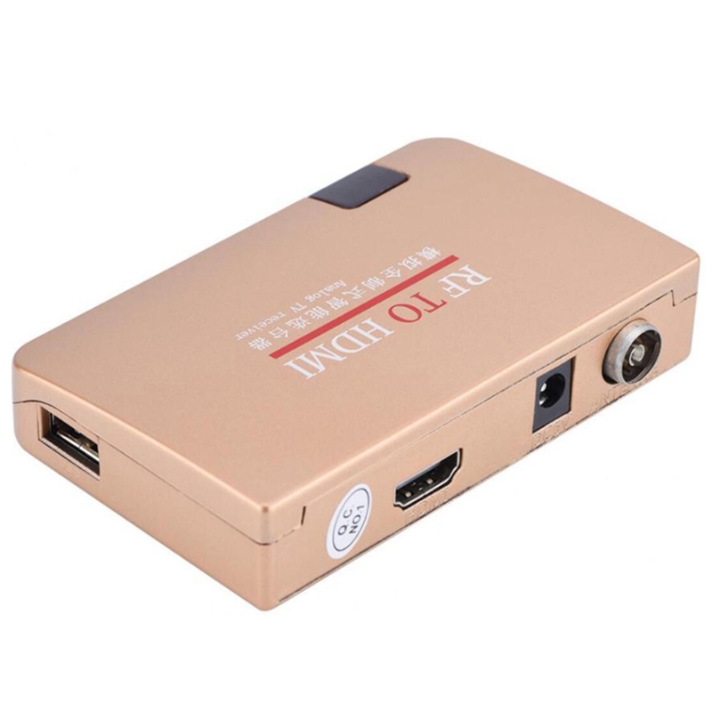 Adattatore convertitore da RF a HD ricevitore analogico TV scatola analogico digitale scatola