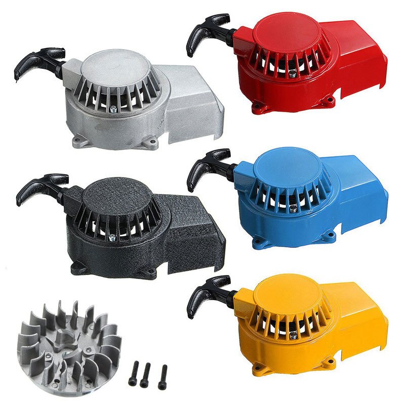 Motor de 2 tiempos de tracción al volante de arranque, para bicicleta de 47cc, 49cc, ATV, Quad Pocket, MiniMoto de aleación, motor de 2 tiempos, Mini moto