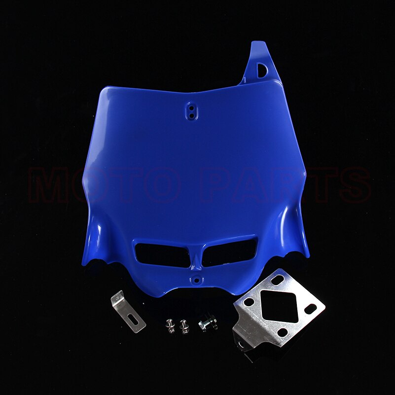 Plaque d'immatriculation universelle 250CC-450CC | Dirt Pit Bike, Motocross, plaque frontale pour revêtement en plastique