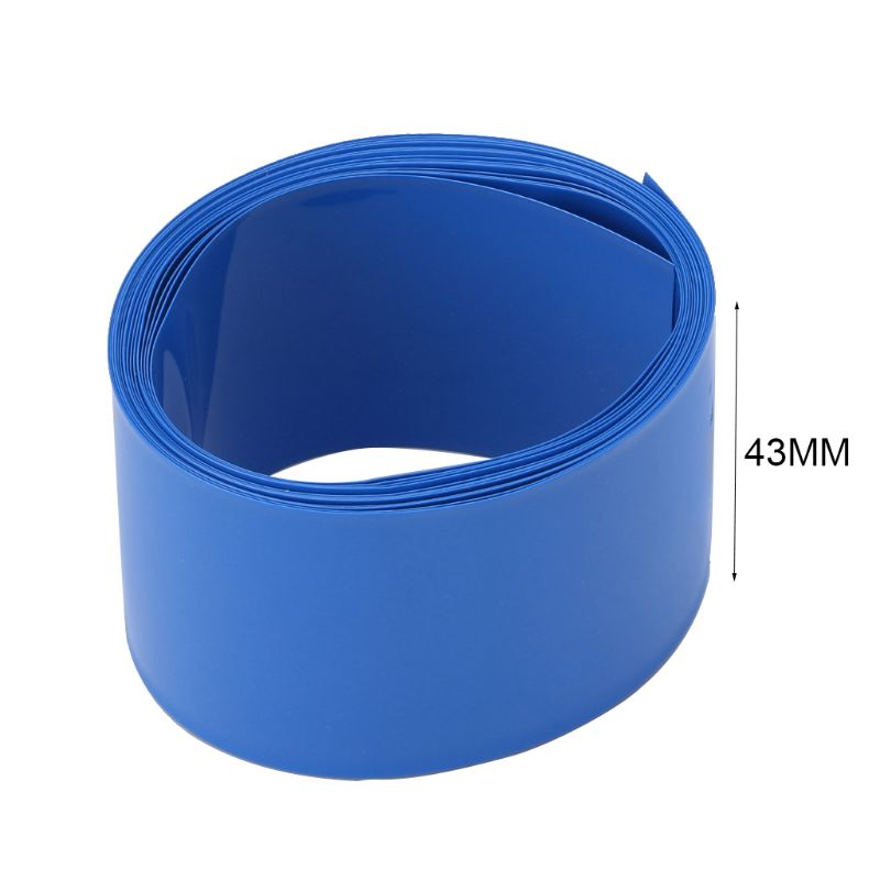 Lithium Lithium Battery Heat Shrink Tube Li-ion Wrap Skin 14500 18650 26650 PVC Shrinkable Tubing Film Tape Sleeves Electrical