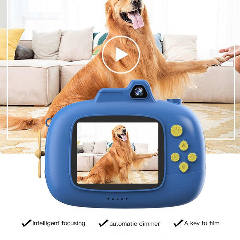 X13 Type Boot Kinderen Digitale Camera 2.4Inch Scherm Cartoon Hd Voor En Achter Dual Shot Camera Met Cartoon Foto frames