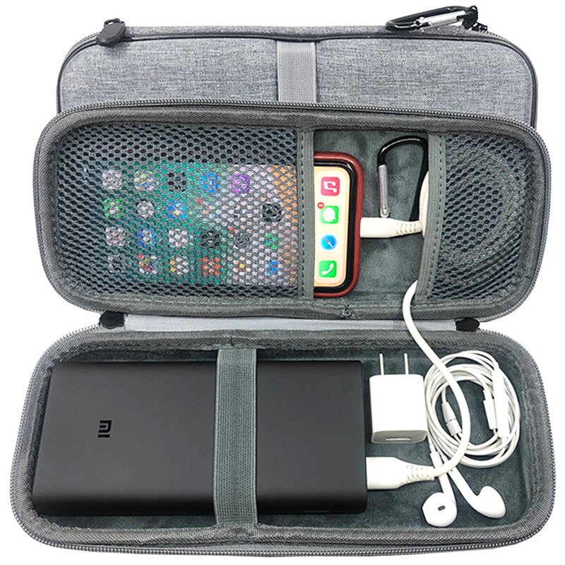 Eva Hard Travel Protect Box Opbergtas Carrying Cover Case Voor Xiaomi Power Bank 3 Pro 20000Mah Mobiele powerh Charger