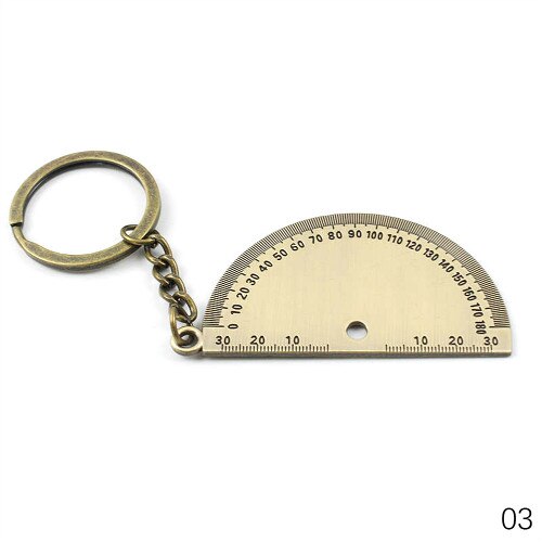 Measuring Tools Stainless Steel Retractable Ruler Tape Measure Keychain Key Ring Gauging Tools Keyring Pull Ruler