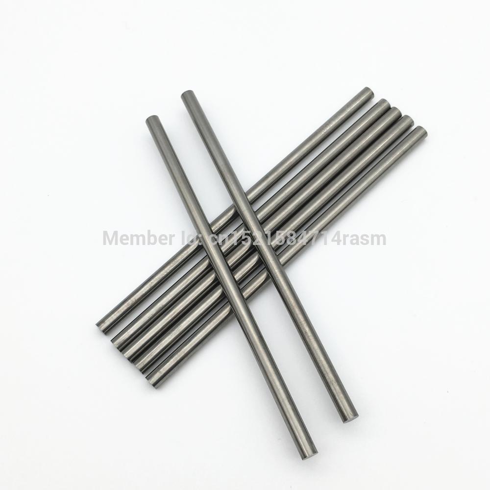 Klot wolfraam massief hardmetaal ronde staaf 4mm-10mm x 150mm/200mm verlengde staaf  k10