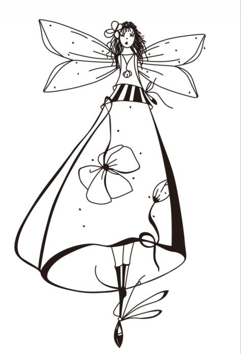 Mooie Meisjes Transparant Clear Siliconen Stempel/Zegel Voor Diy Scrapbooking/Fotoalbum Decoratieve Duidelijke Stempel A0395: green