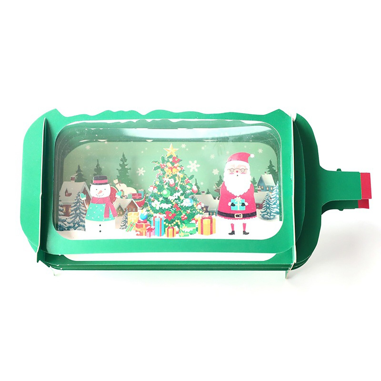 thank you cards Decoration cards Christmas Greeting card three-dimensional 3D Handmade Card Thank You Card christmas tree: A