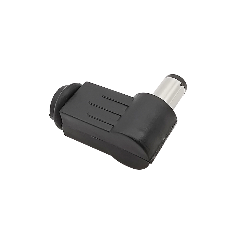 5/10Pcs 5.5x2.1mm 5.5x2.5mm Right Angle DC Power Male Plug Jack Adapter 90 Degree 5.5*2.1 5.5*2.5 mm DC Power Plug Connector