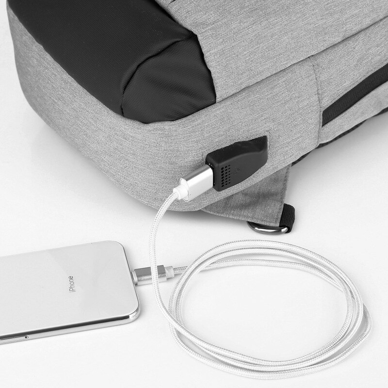 Mannen Borst Zak Multifunctionele Anti-Diefstal Waterdichte Tas Stad Rugzak Borst Bag Schouder Tas Borst