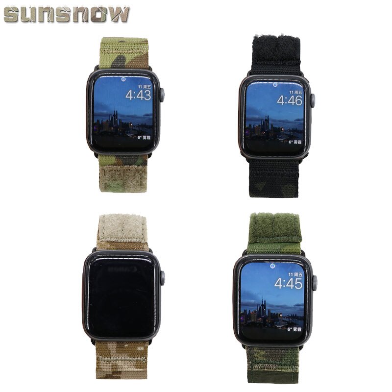 Sun Snow Apple Watch Band 42mm 44mm Apple Watch Band Multicam