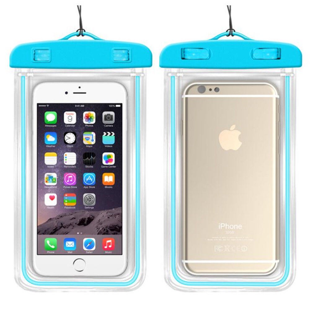 Luminous Glow Waterproof Pouch Bag Pack Dry Case Cover For Your Phone: 1