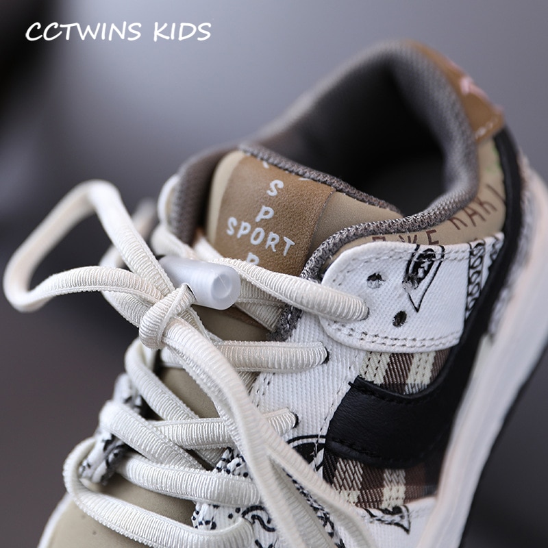 Cctwins crianças sapatos 2020 outono do bebê meninas moda casual tênis meninos marca marrom formadores do bebê meninas esporte sapatos fc2860