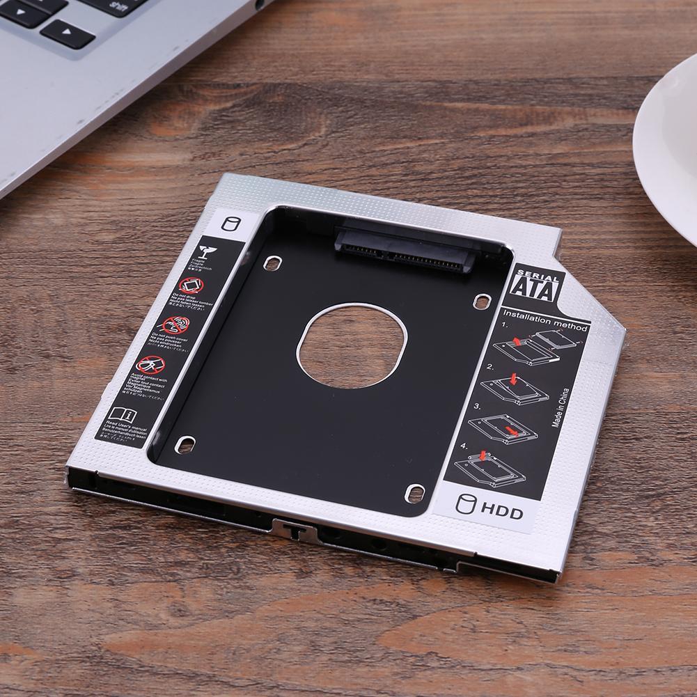 Aluminum SATA 2nd HDD SSD Hard Drive Optical Bay Caddy Adapter With Screwdriver For iMac PC Laptop For SuperDrive 21" 27