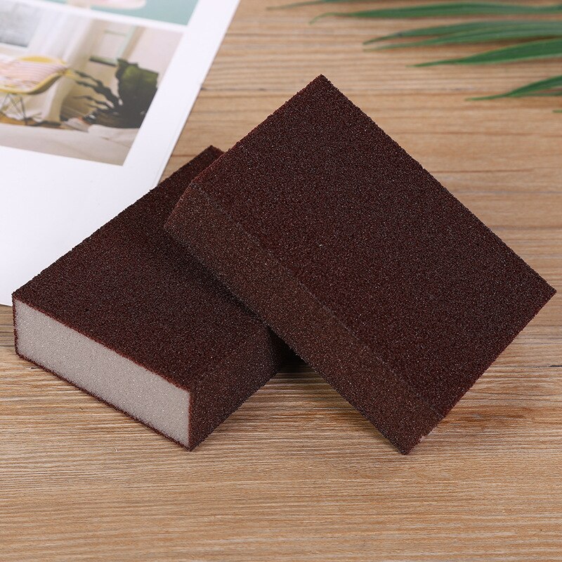 Magic Cleaning Sponge Emery Sponge Wipe Kitchen Utensils Rust Removal Pot Washing Cleaning Brush Dish Washing Sponge Block