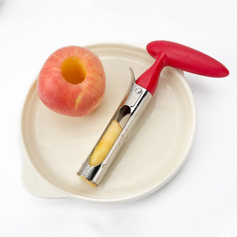 Roestvrijstalen keukengadget gereedschap fruit ontpitter ontpitter fruit groente gereedschap appel peren ontpitter easy twist