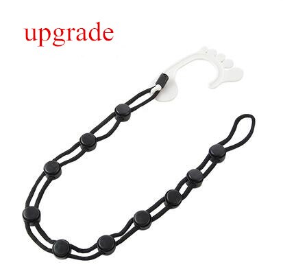 Multi-layer Sokken Lanyard Hanger Droogrek Kleding Handdoek Handtas Houder Mesh Droger Winddicht Ondergoed Sokken Clip Haken Rails: C
