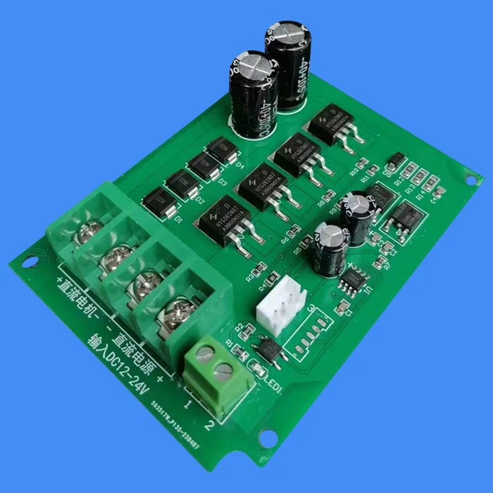 Digitale Display 0 ~ 100% Verstelbare Dc 12V 24V 48V 30A 1000W Pwm Motor Speed Controller regulator Variabele Trage Start Omkeerbaar