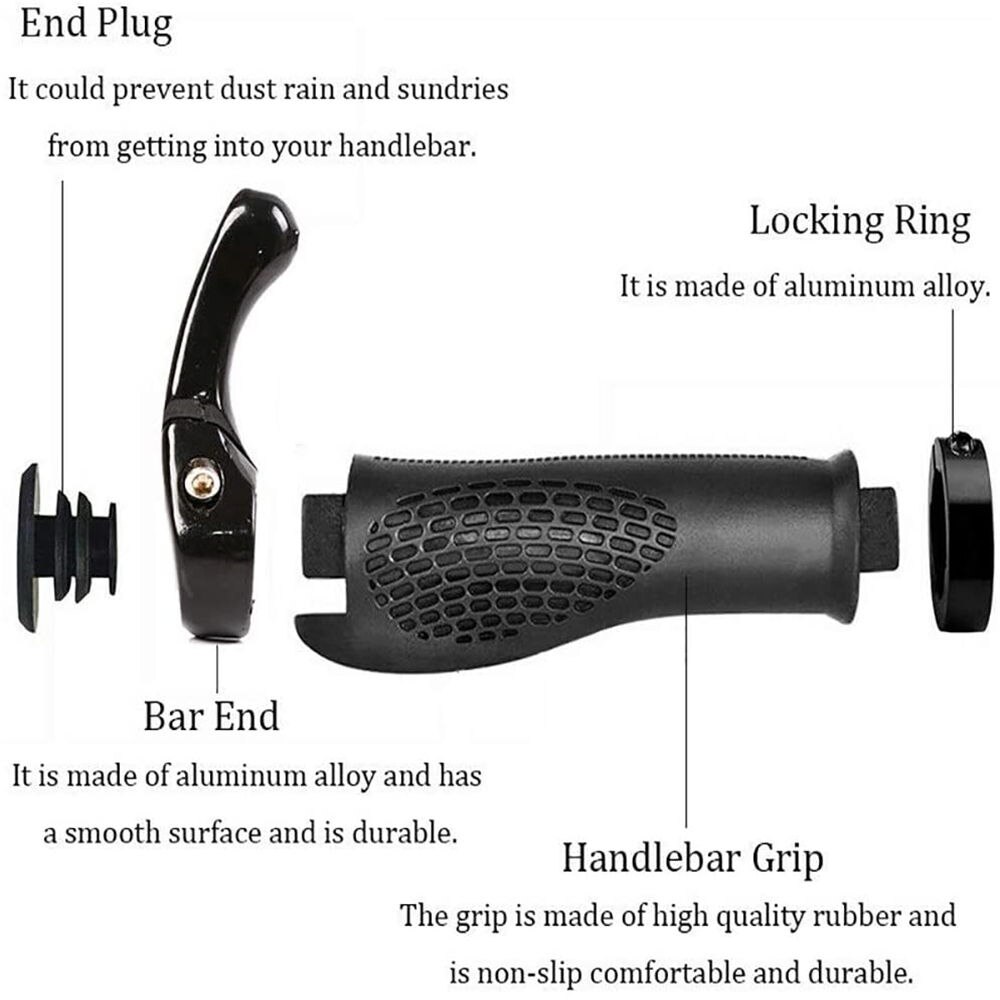 1 pair of mountain bike handlebars, bicycle handlebars, handlebars, roads, mountain bikes, mountain bikes, bicycle handlebars