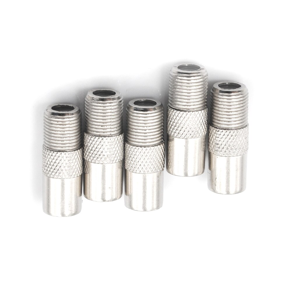 STB-enchufe rápido RF Coaxial F hembra a RF macho, conector Coaxial de antena de TV, conector F, conector Coaxial de TV, 5/10 Uds.
