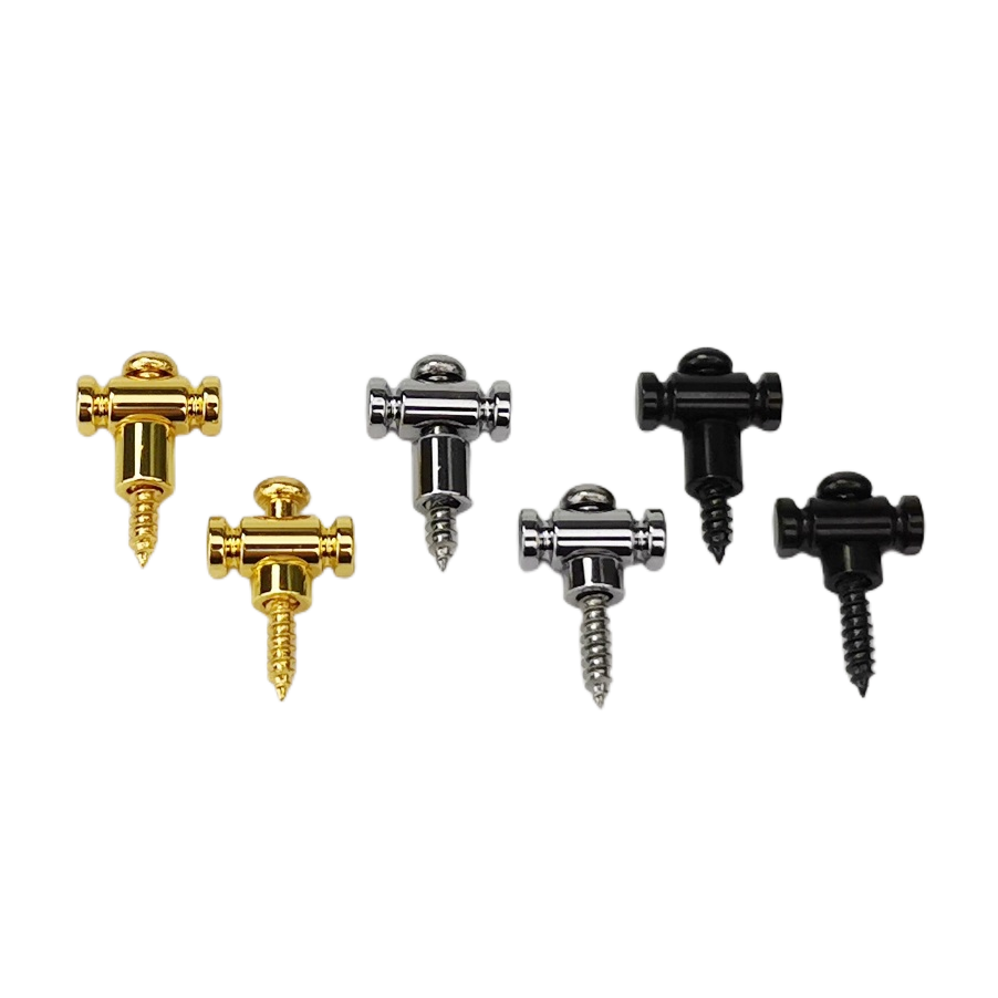 1 Set Roller String Boom Voor Gitaar Elektrische Akoestische Doos Accessoires Chroom/Zwart/Goud