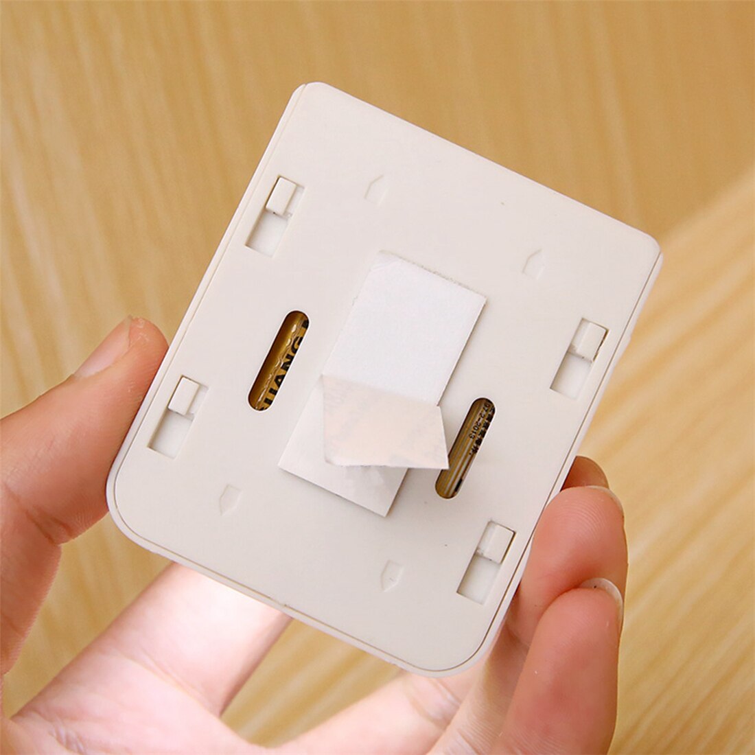 Battery Powered LED PIR Motion Sensor Inner Hinge Light Wireless Cabinet Wardrobe Drawer Lamp