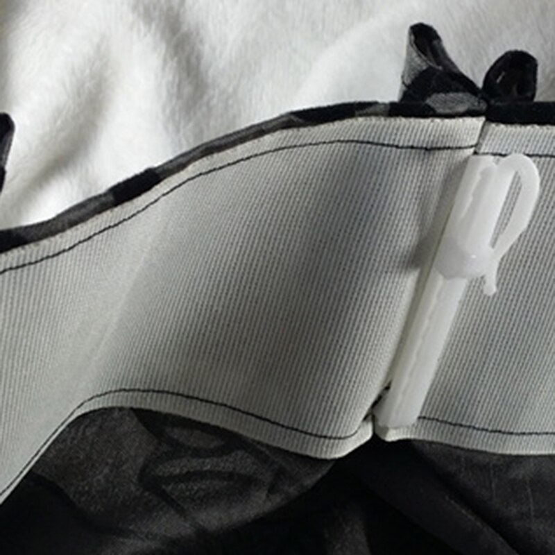 300 stuks plastic gordijnhaken stereo raam wit plastic verstelbare hoogte gordijn accessoires voor het ophangen aan het plafond