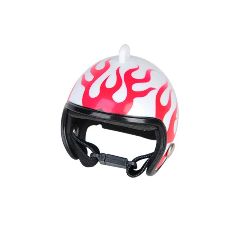 Casco de seguridad para pollos y mascotas pequeñas, equipo de protección contra el sol, protección contra la lluvia, 10 Uds.: 4
