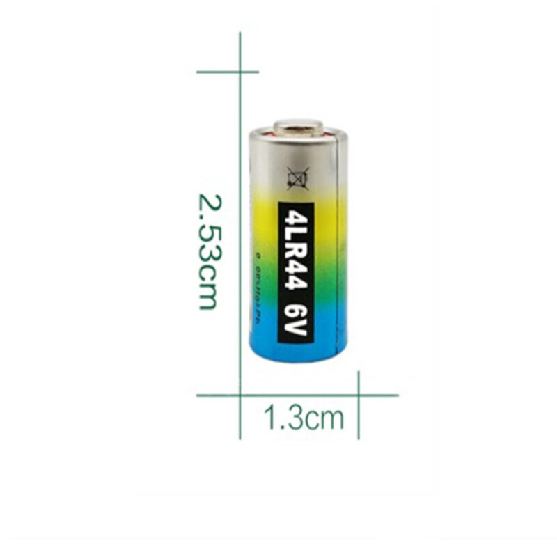 5PCS 4LR44 6V installed alkaline Zinc-Manganese cascade battery 6V beauty pen PX28A L1325 4AG13