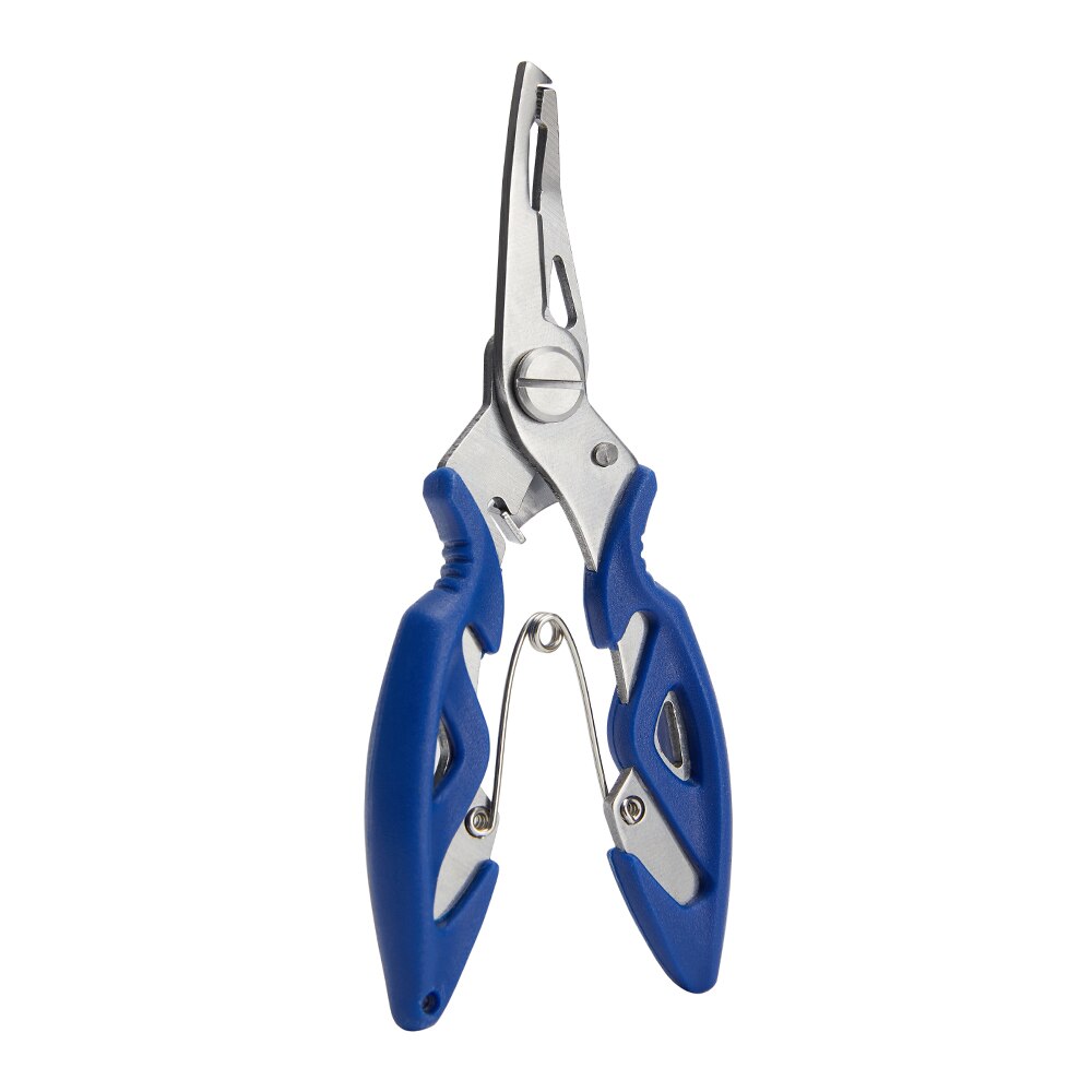 Multifunction Fishing Plier Scissor Fishing Tools Braid Line Lure Cutter Hook Remover Fishing Cutting Fish Use Tongs Scissors: Blue
