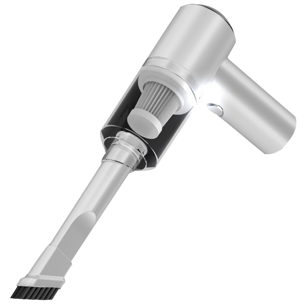 5500Pa Krachtige Draadloze Auto Stofzuiger Draagbare Handheld 120W Nat/Droog Gebruik Oplaadbare Thuis Wasbaar Auto Vacuüm cleaner: White