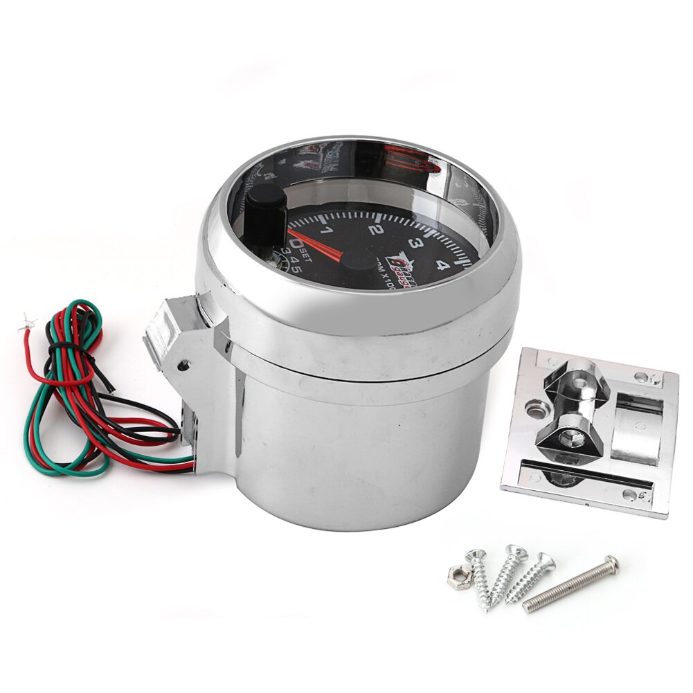 Universal Car Tachometer Gauge With Shift Light 0-8000 RPM 12V 3.75" Tacho