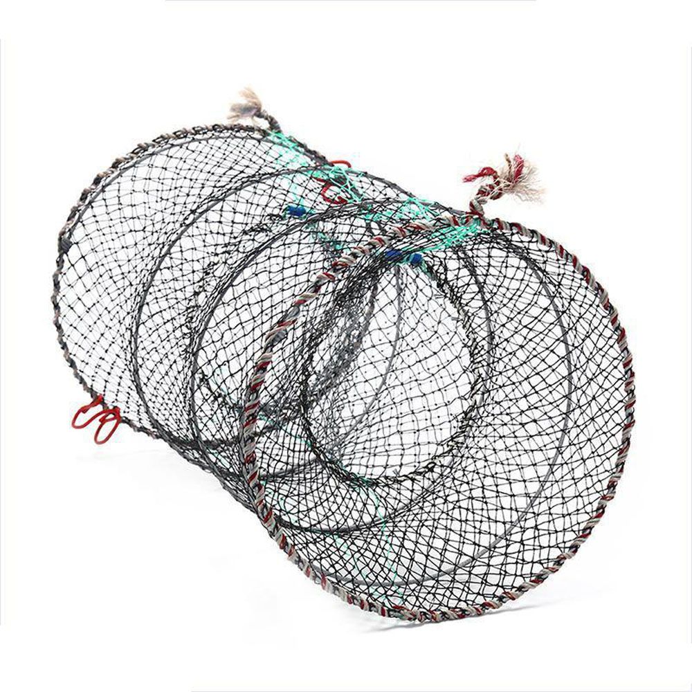 Lobster Catcher Trap Accessories Equipment Collapsible Prawn Tackle Outdoor Eel Crayfish Shrimp Cast Fishing Net Cage