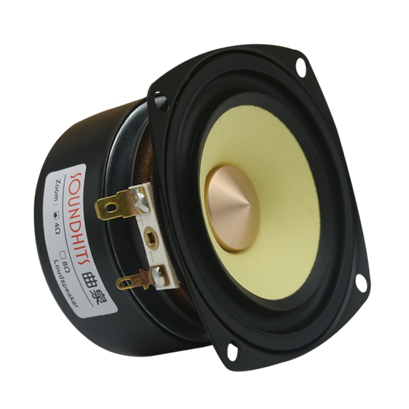 2pcs 3 inch full range speaker hifi speaker vocal delicate ceiling car home audio upgrade modification