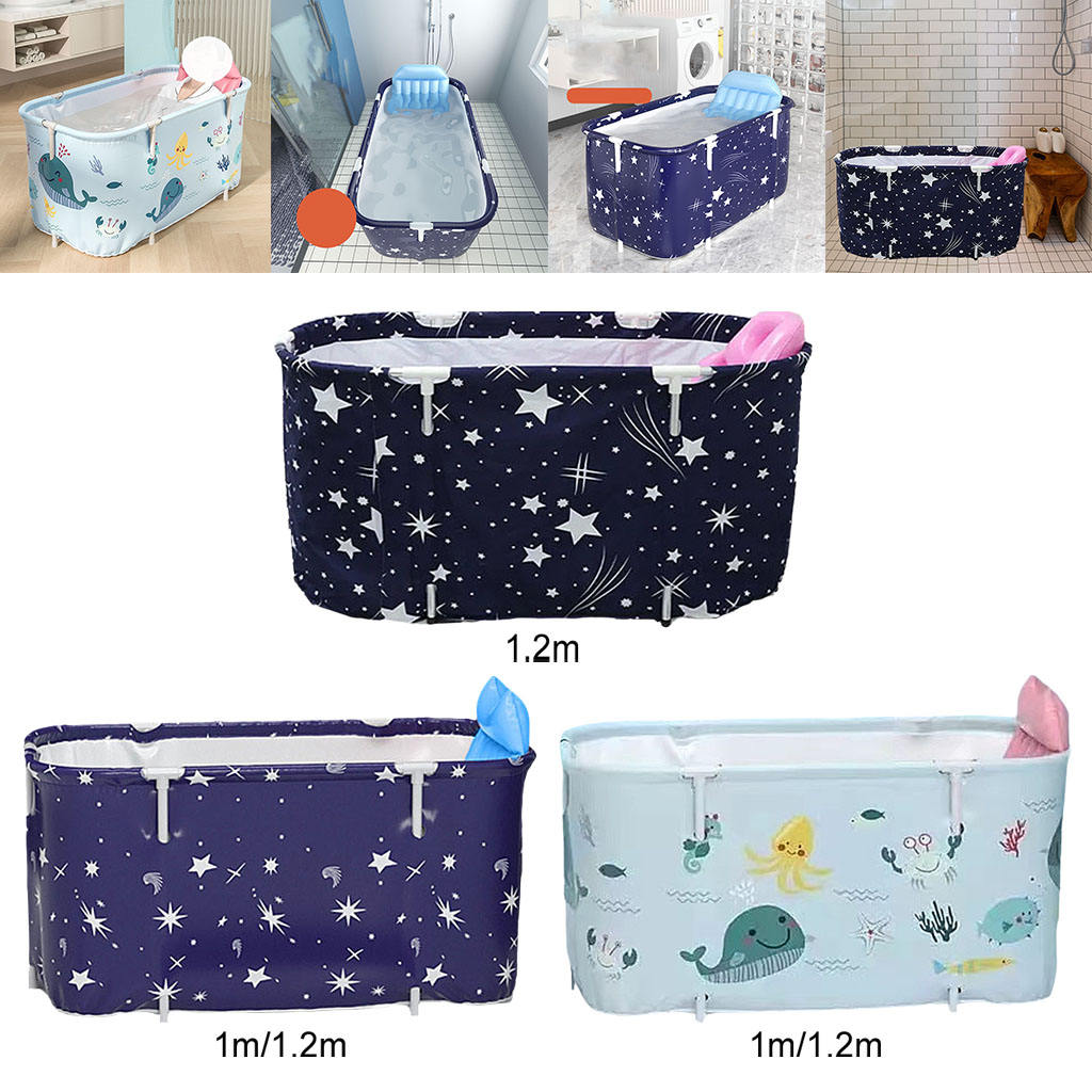 Vouwen Bad 360-Graden Isolatie Water Bad Draagbare Spa Bad Voor Badkamer Sauna Stoom Bloem Bad Inweken Volwassenen Baby