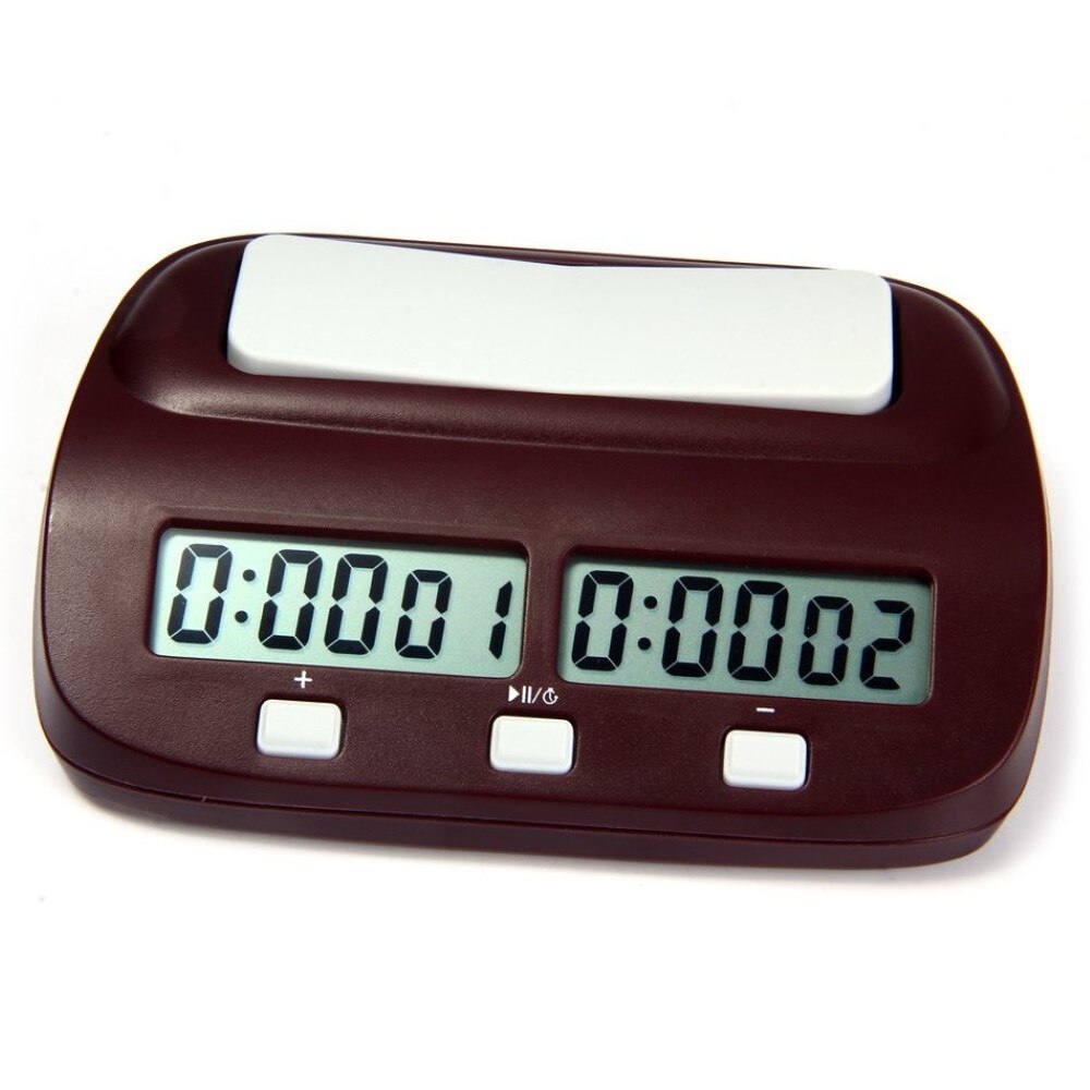 LEAP – Pendule d&#39;échecs numérique professionnelle portable pour compétition,accessoire chronomètre avec arrêt et alarme électronique pour mesure de la durée d&#39;une partie, horloge bissextile,