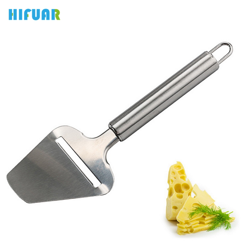 1PC Rvs Keuken Kaas Slicer Cutter Mes Kaas Gereedschap Cake Pizza Cutter Voor Kaas Keuken Accessoires