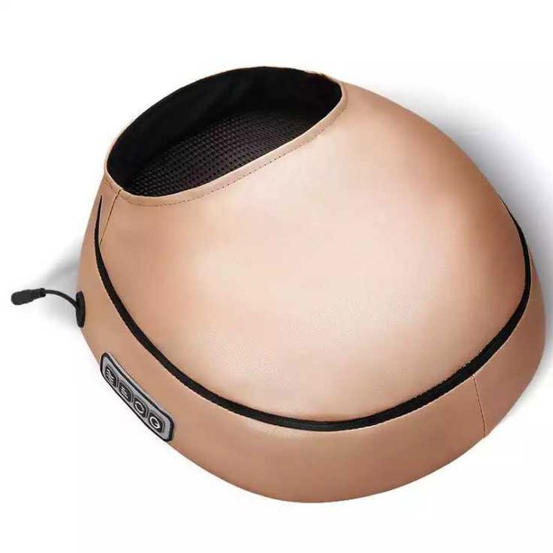 Elektrisk fotmassager roller massage maskin läder massageador för bakfot infraröd med uppvärmning shiatsu knådning