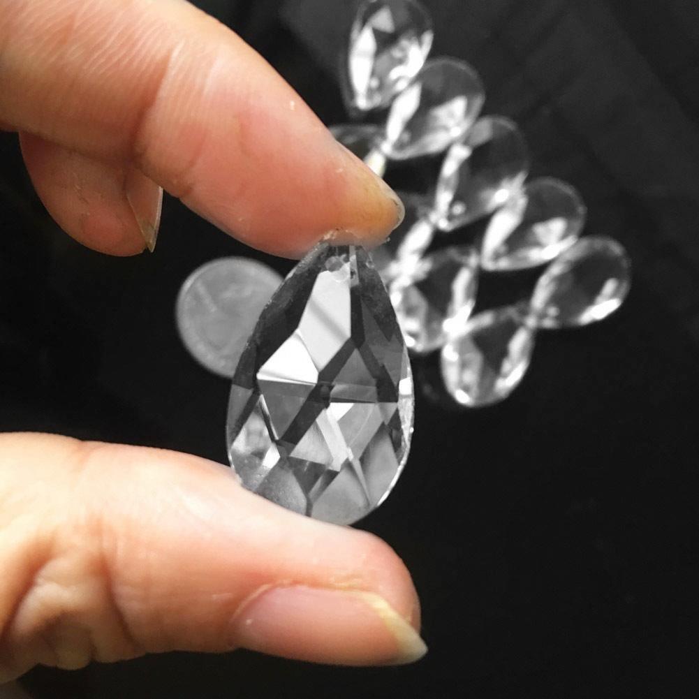 Transparent Clear Ceiling Lamp Hanging Chandelier Wedding Lighting Accessory Decoration Home