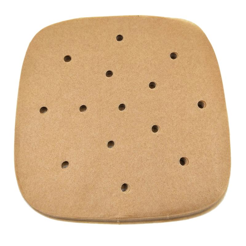 200Pcs Thuis Barbecue Papers Non Stick Bakken Papieren Stoomboot Papers Lucht Friteuse Bakken Papier Olie Absorptie Steamer Papier