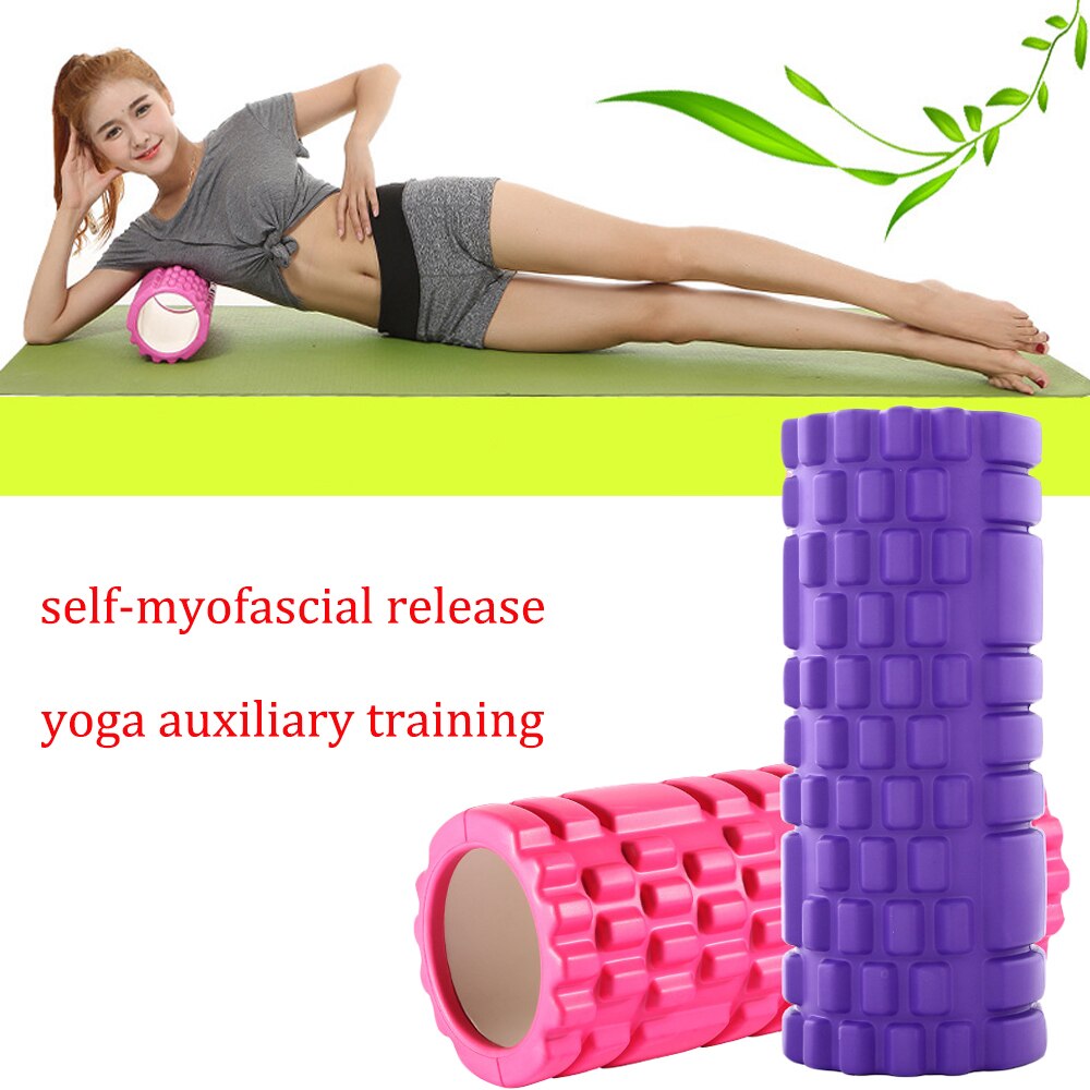 9*30cm hule yoga blok fitness udstyr eva dyb massage muskel afslapning rulle yoga skum blok gym øvelser yoga blok
