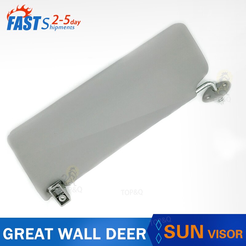 Parasol gris para camioneta Great Wall DEER, barrera de luz segura para SUV, accesorios para coche, fácil de instalar