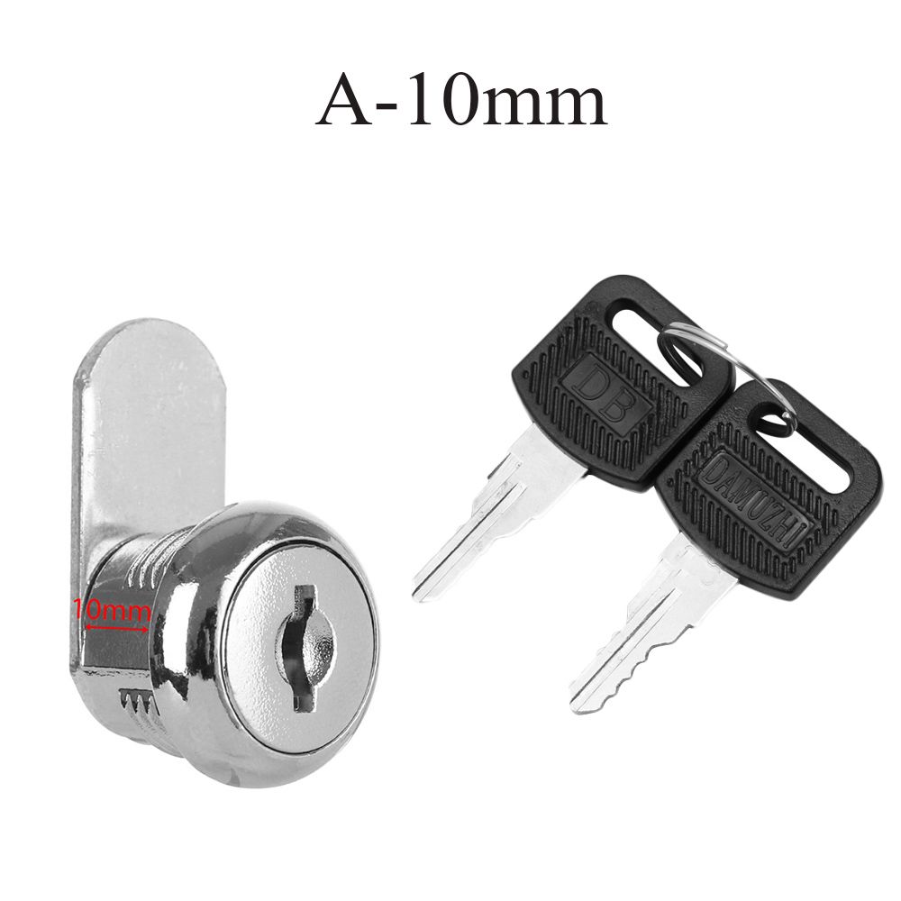Durable Safe Furniture Hardware Mailbox Home Indoor Security Locksmith Tool Drawer Cam Lock Door Lock Cylinder Cupboard Padlock: Yellow