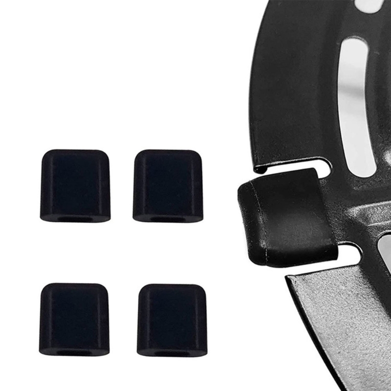 4pcs Air Fryer Rubber Bumpers Grill Pan Plate Tray Air Fryer Silicone Protective Feet
