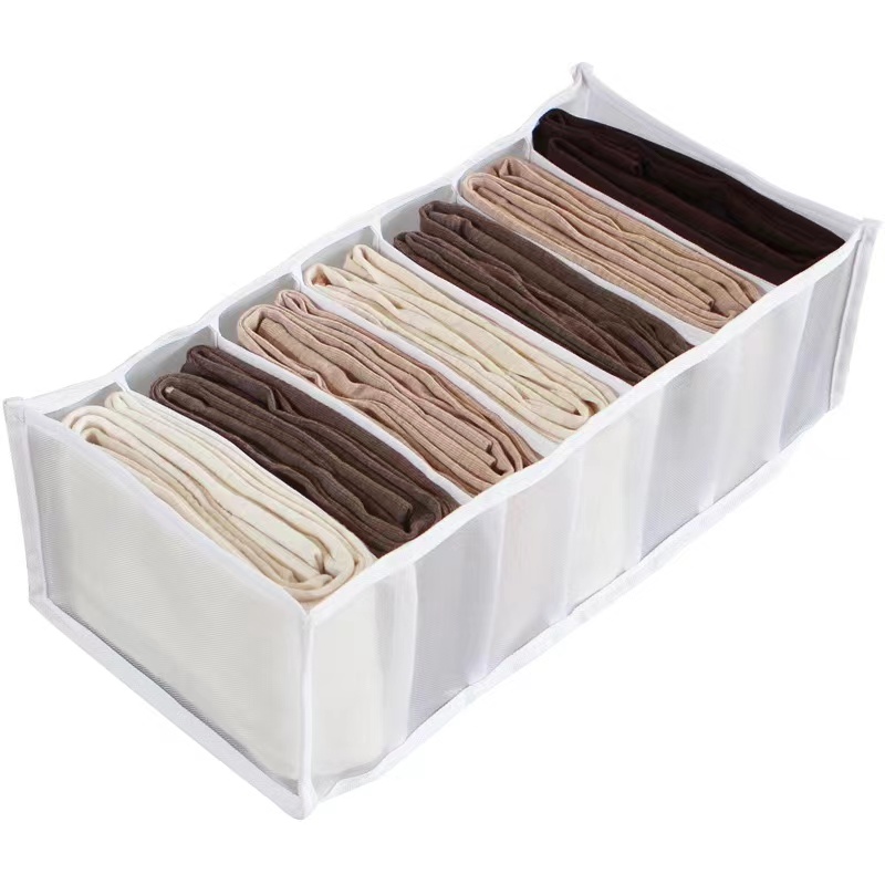 Organisateur de stockage de sous-vêtements pour la maison, organisateur pour Leggings, Jeans et collants, diviseur pratique, boîte de rangement de tiroir